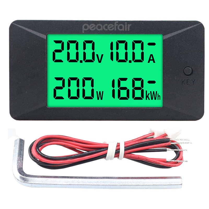 Power Supply Tester - Многофункциональный Вольтметр-амперметр, амперметр, ваттметр, цифровой ЖК-тестер