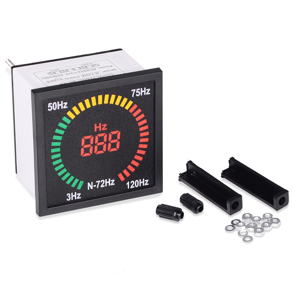 Power Supply Tester - 3-120 Гц квадратная панель цифровой измеритель