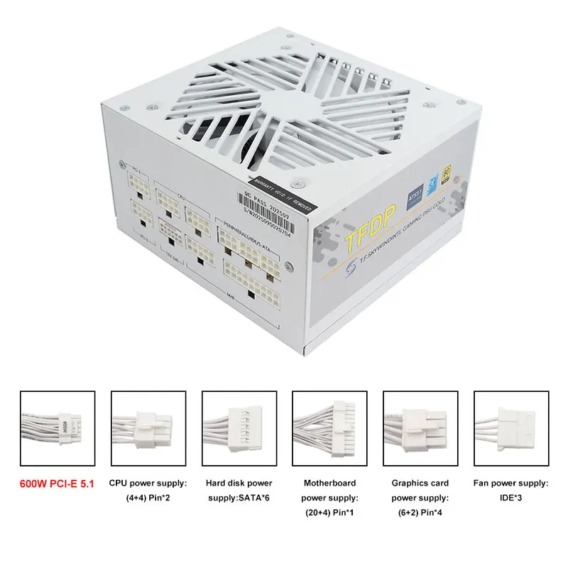 Power Supply 750W - Белый 750 Вт 850 Вт 1000