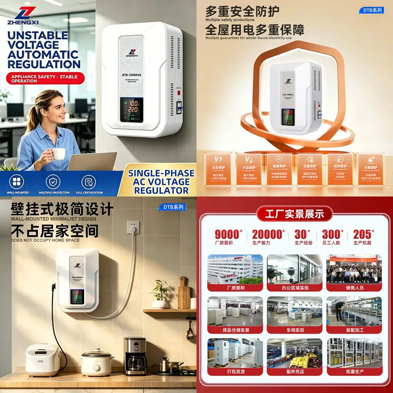 Ac Power Supply - Электронный стабилизатор напряжения Zhengxi DTB 220В