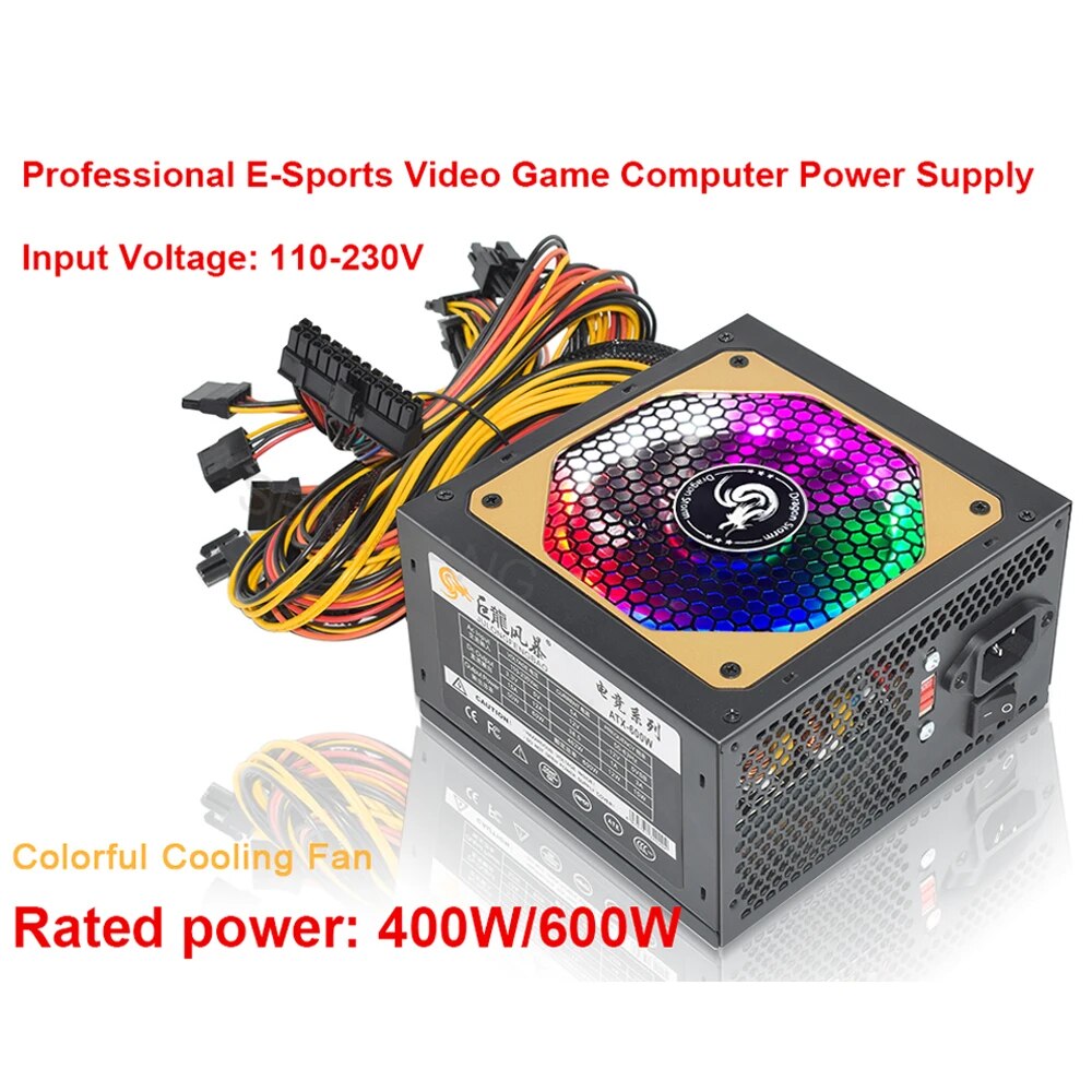 Power Supply 750W - ATX 400 Вт 600 Вт 110-230