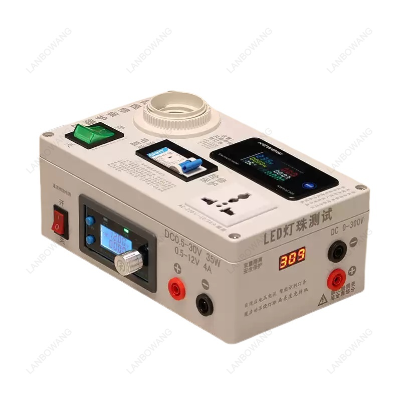 Power Supply Tester - Портативный тестер электрических розеток, светодиодный амперметр,