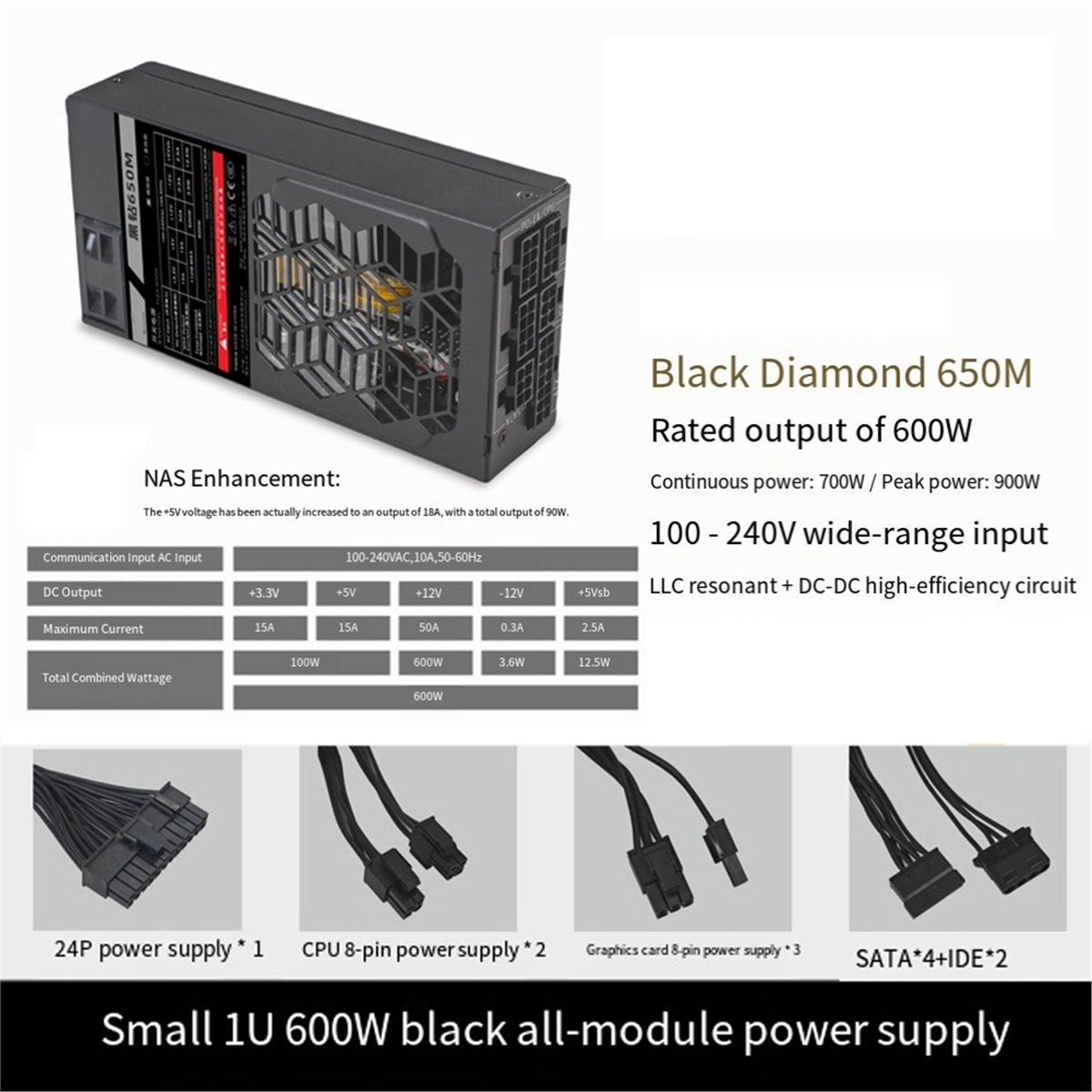 A14G Flex 600W – модульный бло – обзор и цена Flex Atx Power Supply 600W 1U