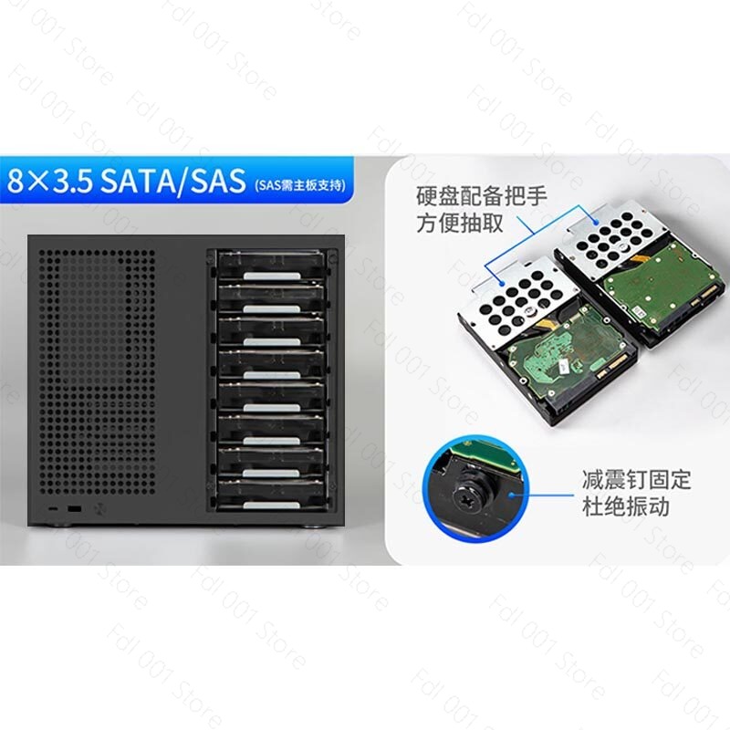 Корпус NAS Sagittarius на 8 от – обзор и цена Atx Power Supply