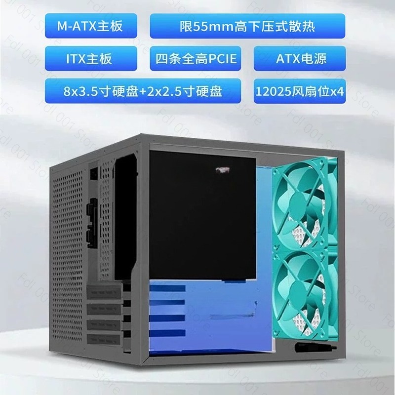 Корпус NAS Sagittarius на 8 от – обзор и цена Atx Power Supply