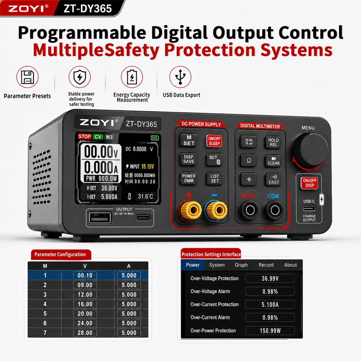 ZOYI DY365 2-в-1: цифровой мул – обзор и цена Pc Power Supply